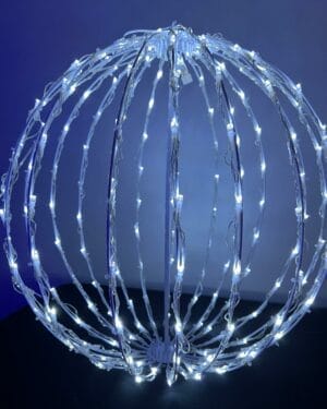Cool White LED Light Sphere