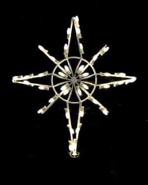 8' 2D Nativity Star LED Commercial Tree Topper