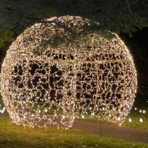 12' Bauble Walkthrough Ornament Holiday Light Display