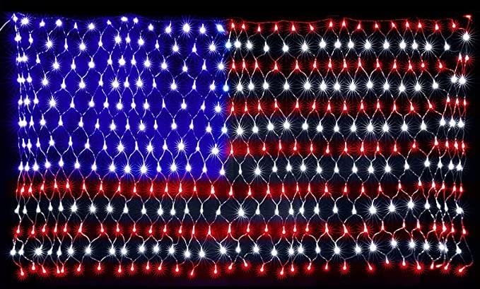 Pro-Grade® 5mm LED Flag Net Light Strings