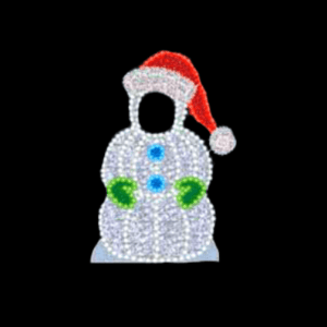 Snowbaby Child-size Look Through Photo Ops Holiday Light Display