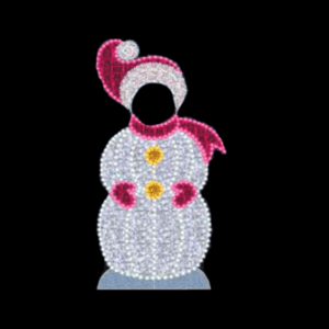 Snowmommy Child-size Look Through Photo Ops Holiday Light Display