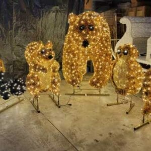 Critters Holiday Lighting Display
