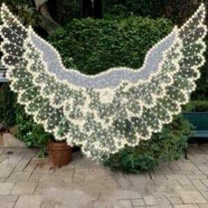 7.5' Angels Among Us Selfie Station Holiday Light Display