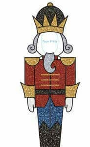 Nutcracker Infantry Adult-size Look Through Photo Ops Holiday Display