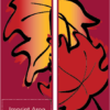 Double Fall Maples Street Banner Set 05322