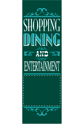 Downtown Entertainment Street Banner