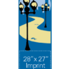 City Park Pathway Street Banner 06303