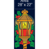 Festive Lamppost Street Banner 06423
