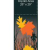 Sunset Maples At Night Street Banner 07224