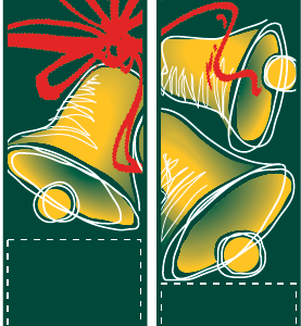 Joyous Ringing Bells Street Banner Set 07328