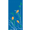 Trio Of Autumn Birds Street Banner 09306