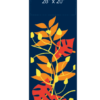 Navy Leaf Collage Street Banner 09314