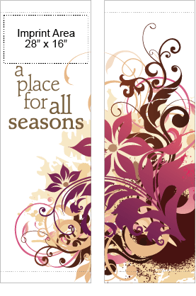 Place For All Seasons Street Banner Set 09933_30x94