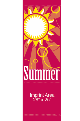 Hot Summer Days Street Banner 10204_30x94