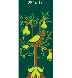 Partridge In Pear Tree Street Banner 10216