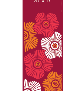 Fancy Flower Array Street Banner 10309_30x94