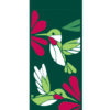 Hummingbirds Flying Street Banner 11301_30x94