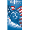 Star Spangled Free Liberty Street Banner 11932