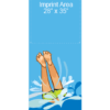 Water Splash Street Banner 11935