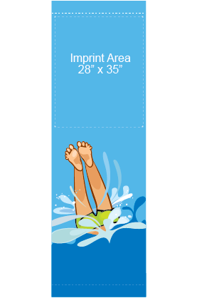 Water Splash Street Banner 11935