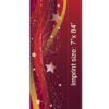 Red And Gold Streamers Street Banner 11940
