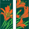 Daylilies In The Wind Street Banner Set