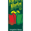 Peppers In Farmers Market Street Banner