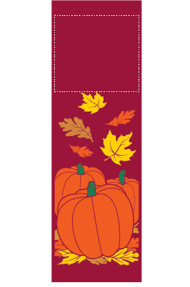 Pumpkin Patch Fall Day Street Banner 13318