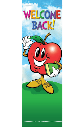 Welcome Back Apple Street Banner 13934