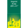 Man On Tractor Street Banner
