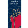 Modern Red Shopping Bag Street Banner 14209