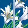 Lilies In The Breeze Street Banner Set 14307