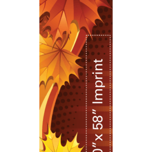 Vibrant Autumn Maples Street Banner 14941