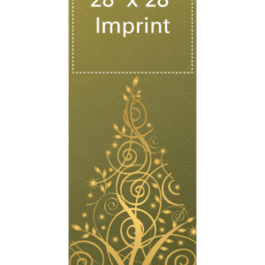 Gold Elegance Tree Street Banner 14942