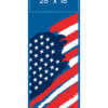 Artsy Freedom Flag Street Banner 16301