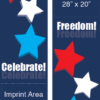 Celebrate Freedom Stars Street Banner Set 16302