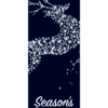 Deer In Midnight Flight Street Banner 17110