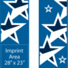 Starshine Navy Street Banner Set 17201