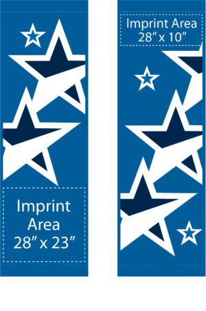 Starshine Navy Street Banner Set 17201