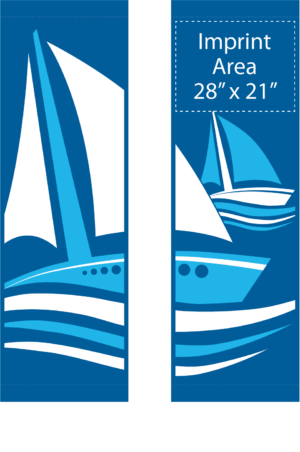Sailing Away Street Banner Set 17203