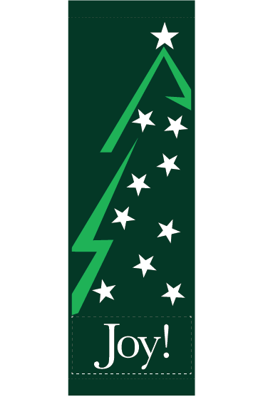 Joyous Modern Tree Street Banner 17211
