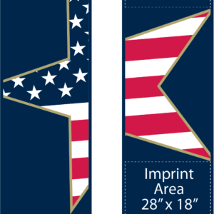 Let Freedom Star Ring Street Banner Set 17302