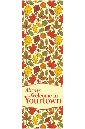 Yourtown Fall Collage Street Banner 18940
