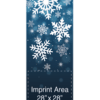 All That Glitters Snowflakes Street Banner 19940
