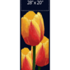 Realistic Tulip Trio Street Banner