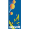 Cosmic Flower Fun Street Banner
