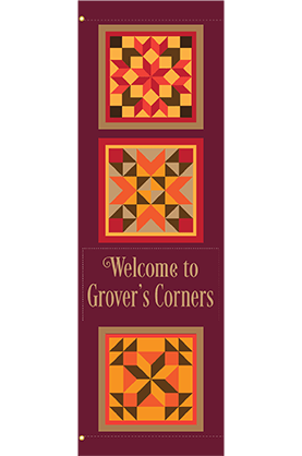 Fall Glory Quilts Street Banner 21816