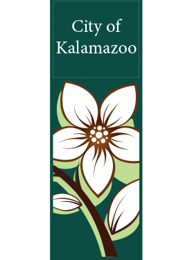 Springtime Flowers Street Banner