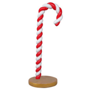 6' Red and White Candy Cane
